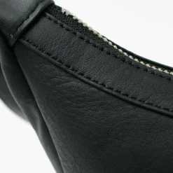 CREED Shoulder Bags^/ Leather Shoulder Bag black