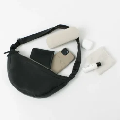CREED Shoulder Bags^/ Leather Shoulder Bag black