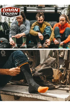 DARN TOUGH Socks^/ Hiker Micro Crew Mid-Weight Cushion