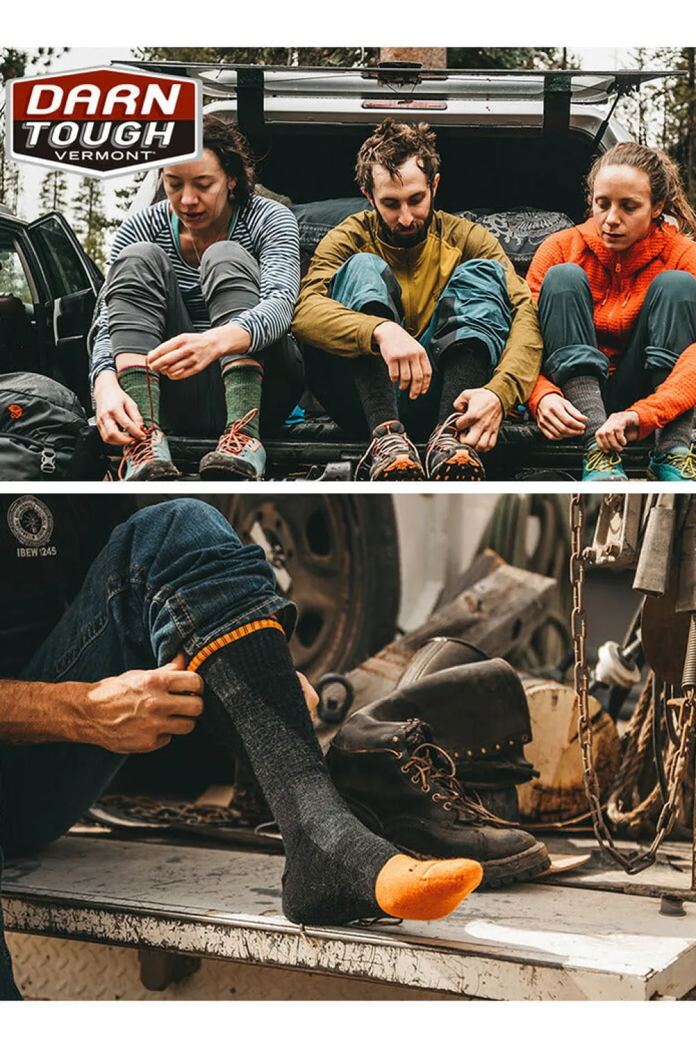 DARN TOUGH Socks^/ Hiker Micro Crew Mid-Weight Cushion