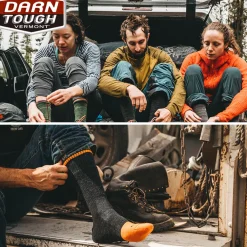 DARN TOUGH Socks^/ Light Hiker 1/4 Sock Lightweight Cushion