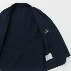D.C.WHITE Jackets^/ Cotton Linen Summer Blazer navy