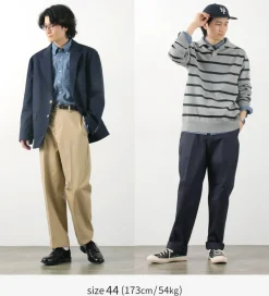 D.C.WHITE Work Pants & Chinos^/ High Density tapered pants