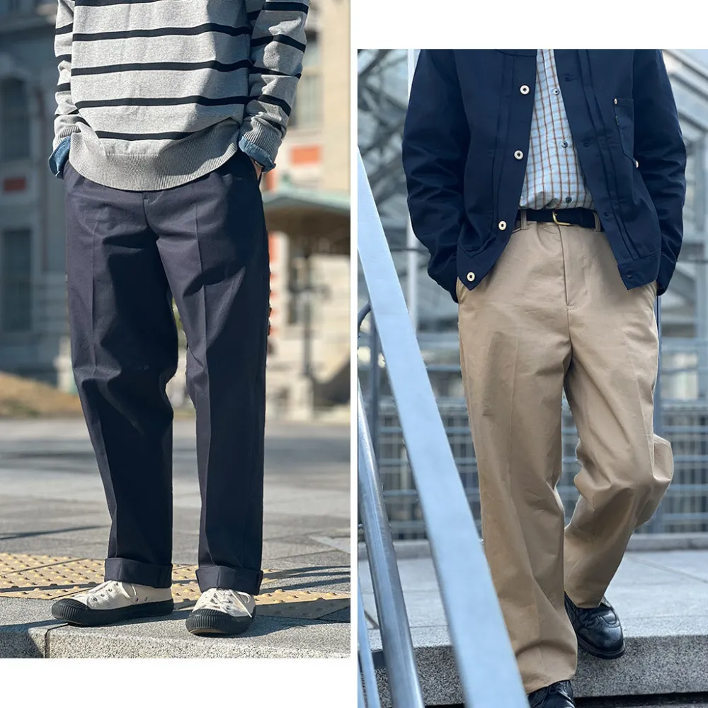 D.C.WHITE Work Pants & Chinos^/ High Density tapered pants