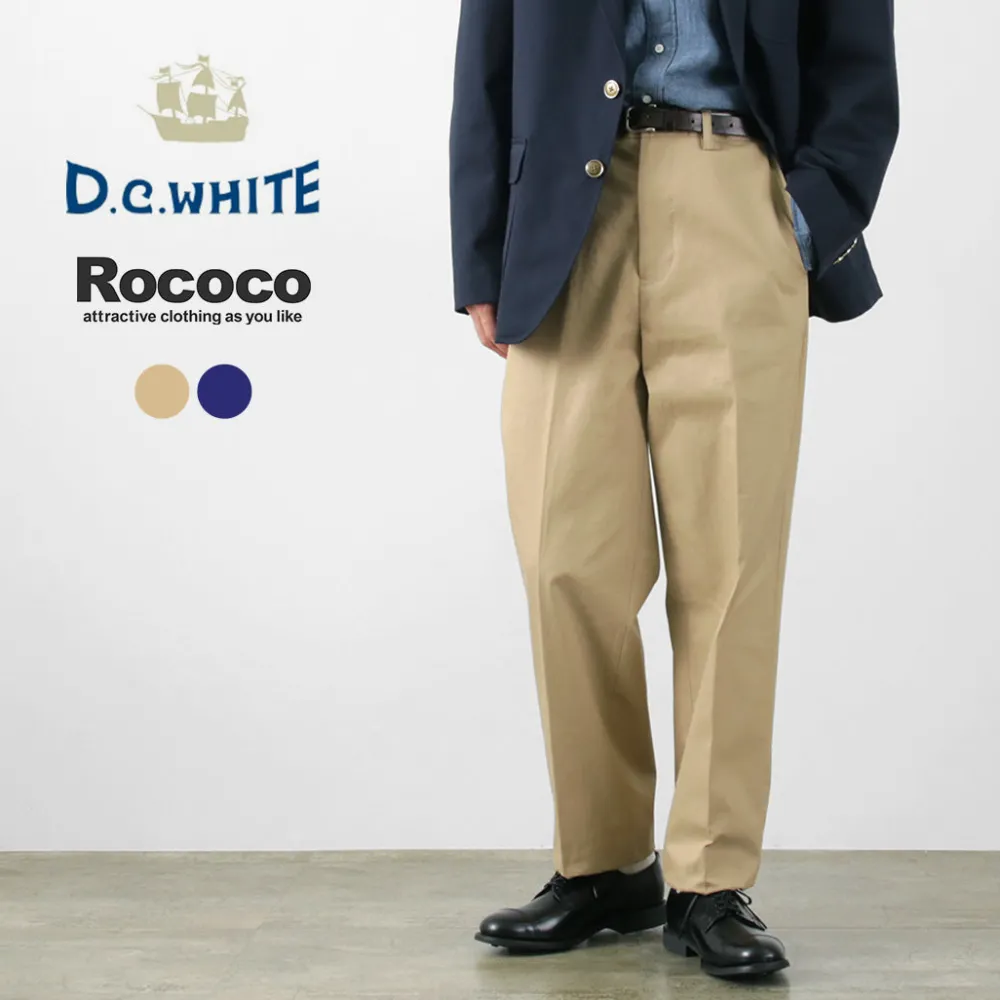 D.C.WHITE Work Pants & Chinos^/ High Density tapered pants