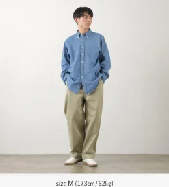 D.C.WHITE Shirts^/ Ivy Button Down Shirt