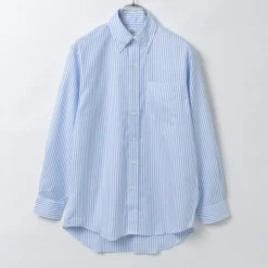 D.C.WHITE Shirts^/ Ivy Stripe Button Down Shirt
