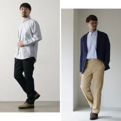 D.C.WHITE Shirts^/ Ivy Stripe Button Down Shirt