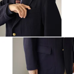 D.C.WHITE Jackets^/ sports blazer navy
