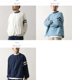 D.C.WHITE Sweatshirts^/ Training shirt