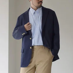 D.C.WHITE Jackets^/ West Point Blazer 2 navy