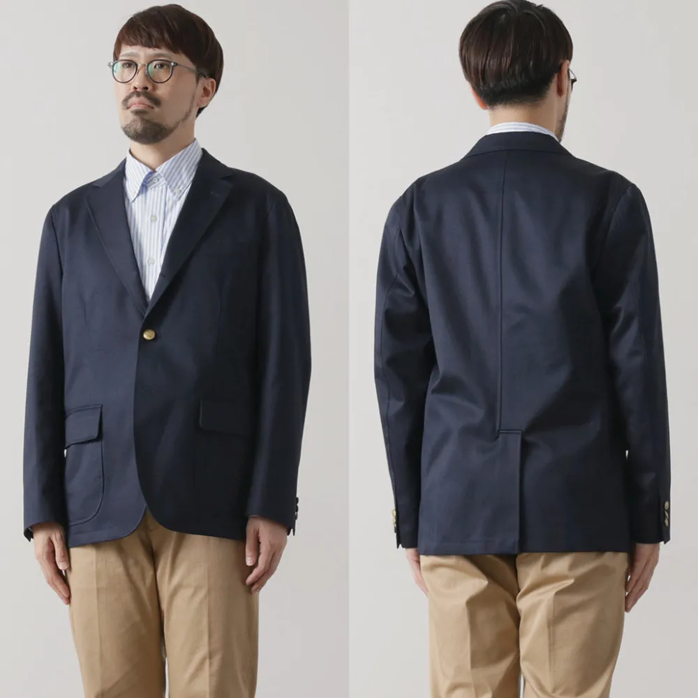 D.C.WHITE Jackets^/ West Point Blazer 2 navy