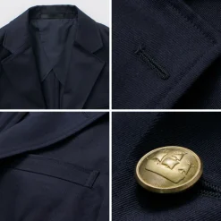 D.C.WHITE Jackets^/ West Point Blazer 2 navy