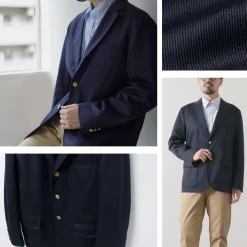D.C.WHITE Jackets^/ West Point Blazer 2 navy
