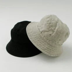 DECHO Hats^/ Linen Bucket Hat