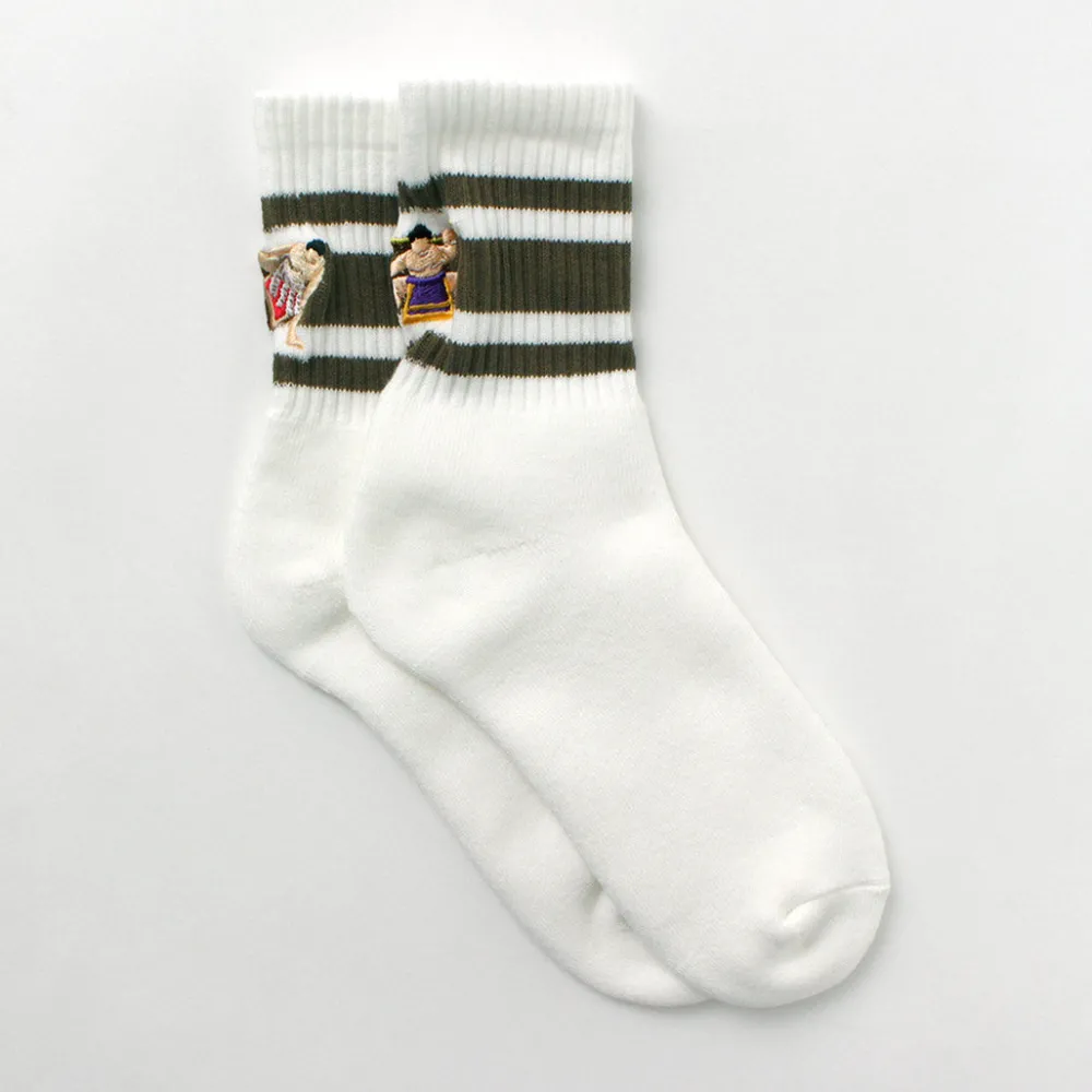 DECKA QUALITY SOCKS Socks^/ Embroidered Skater Socks