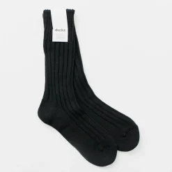 DECKA QUALITY SOCKS Socks^/ Heavyweight Plain Crew Socks