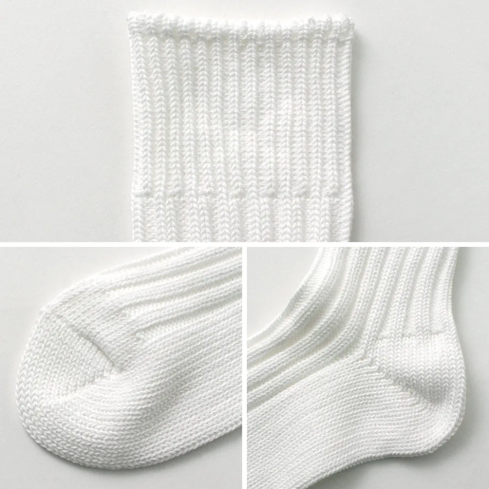 DECKA QUALITY SOCKS Socks^/ Heavyweight Plain Crew Socks