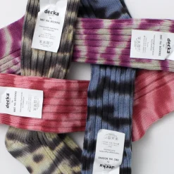 DECKA QUALITY SOCKS Socks^/ Heavyweight tie-dye socks