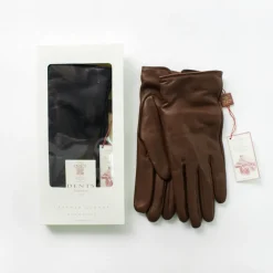 DENTS Gloves^/ Bisley / Cashmere-lined leather gloves