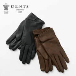 DENTS Gloves^/ Bisley / Cashmere-lined leather gloves