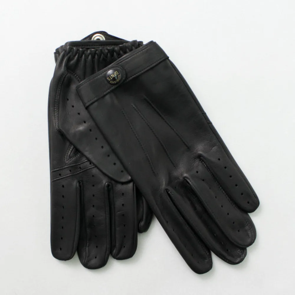DENTS Gloves^/ Fleming / Perforated leather gloves