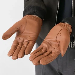 DENTS Gloves^/ Fleming / Perforated leather gloves