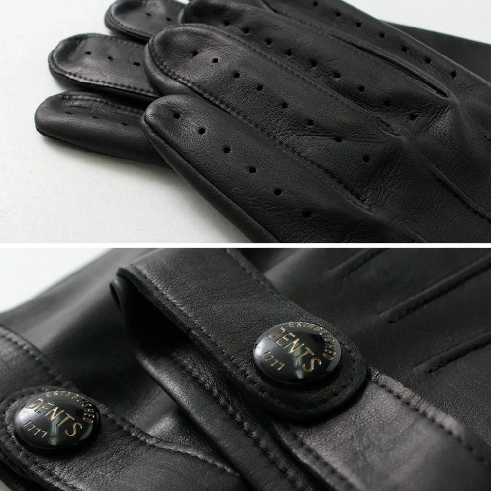 DENTS Gloves^/ Fleming / Perforated leather gloves