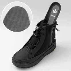 DESCENTE Sneakers^/ High Cut Side Zip Lace Up Boots