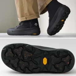 DESCENTE Sneakers^/ High Cut Side Zip Lace Up Boots