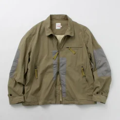 DIP/DZT Jackets^DIP/DZT / Combi stand collar blouson khaki