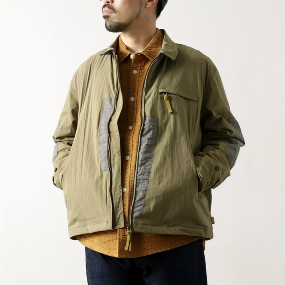 DIP/DZT Jackets^DIP/DZT / Combi stand collar blouson khaki