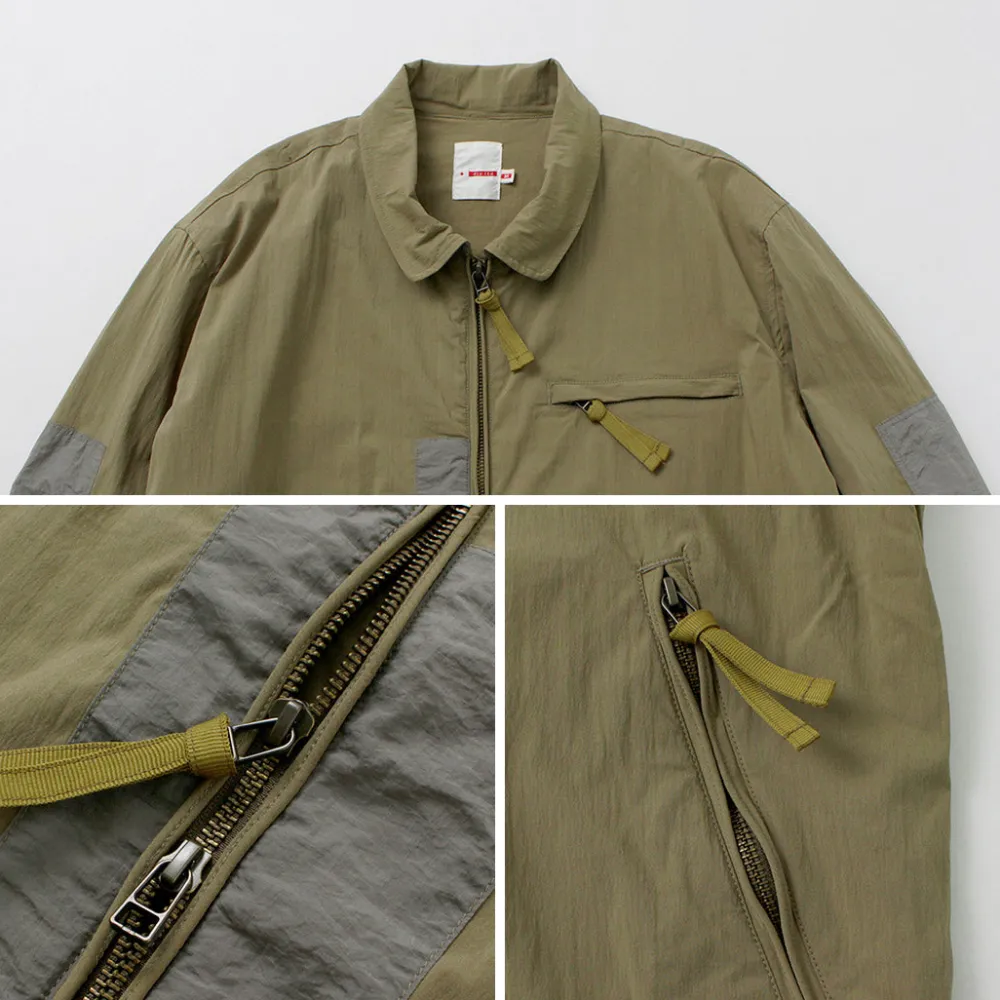 DIP/DZT Jackets^DIP/DZT / Combi stand collar blouson khaki