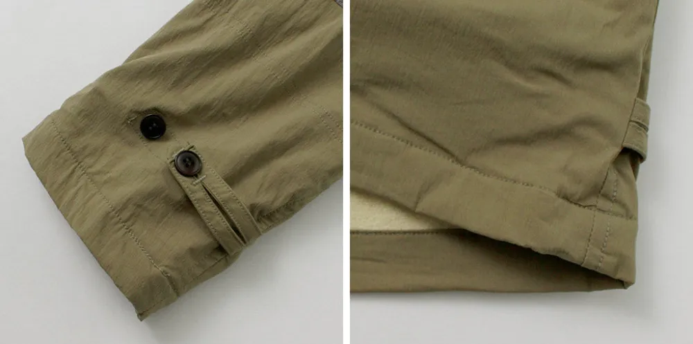 DIP/DZT Jackets^DIP/DZT / Combi stand collar blouson khaki