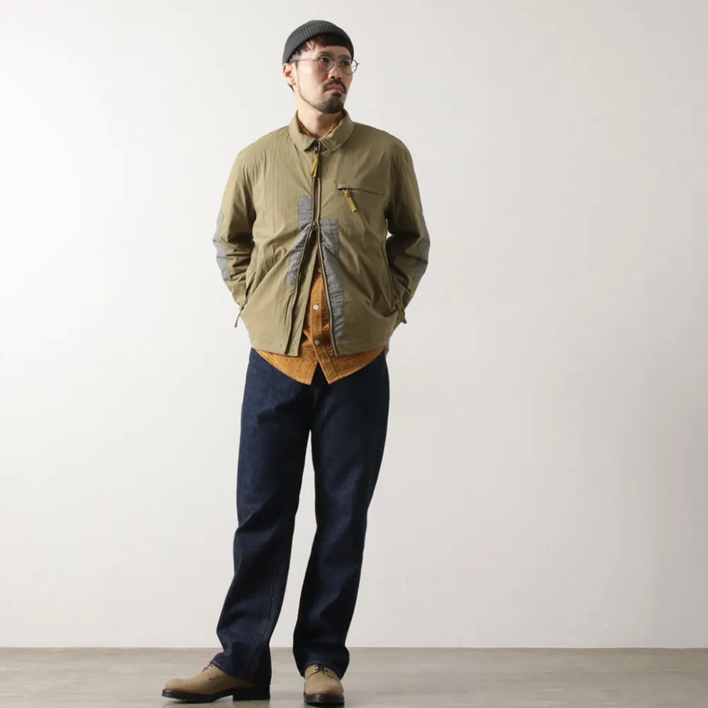 DIP/DZT Jackets^DIP/DZT / Combi stand collar blouson khaki