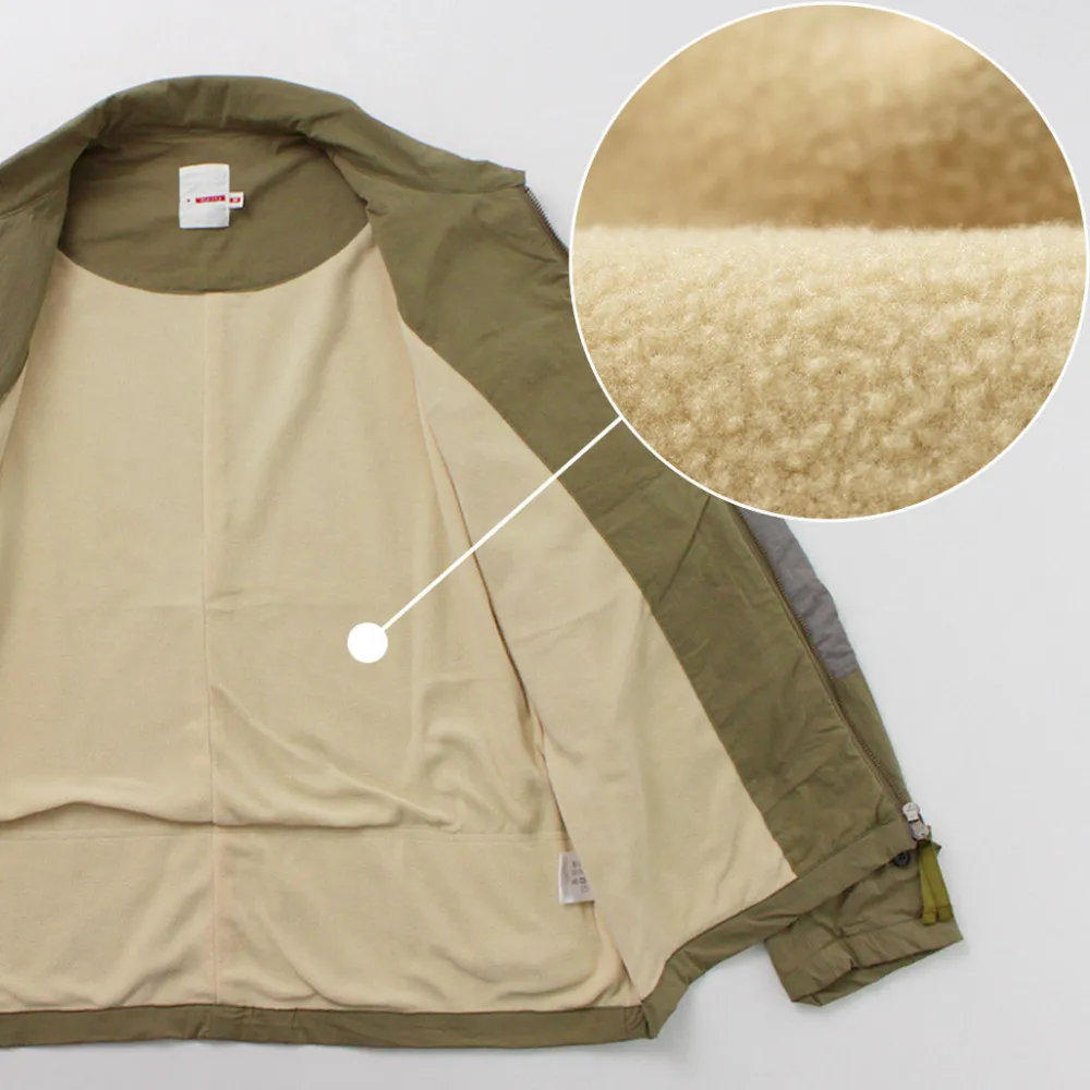DIP/DZT Jackets^DIP/DZT / Combi stand collar blouson khaki