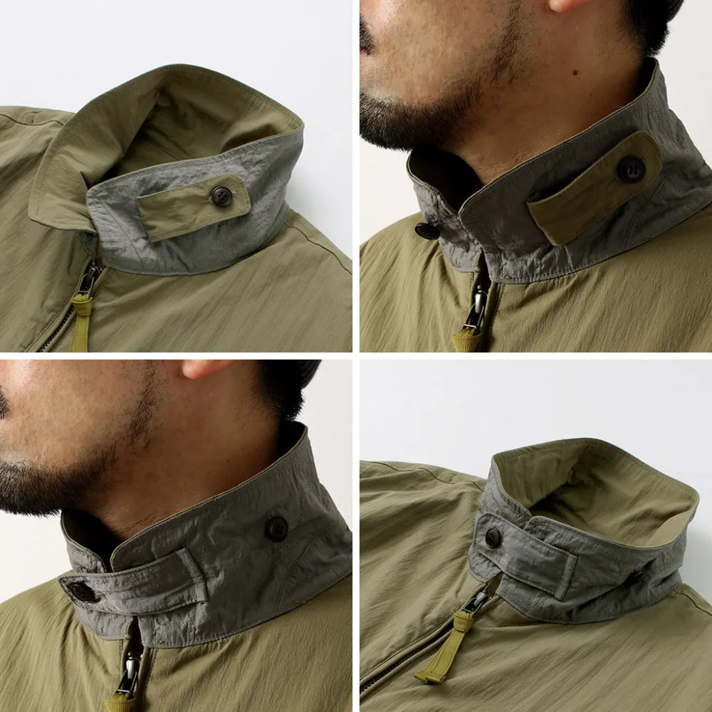 DIP/DZT Jackets^DIP/DZT / Combi stand collar blouson khaki