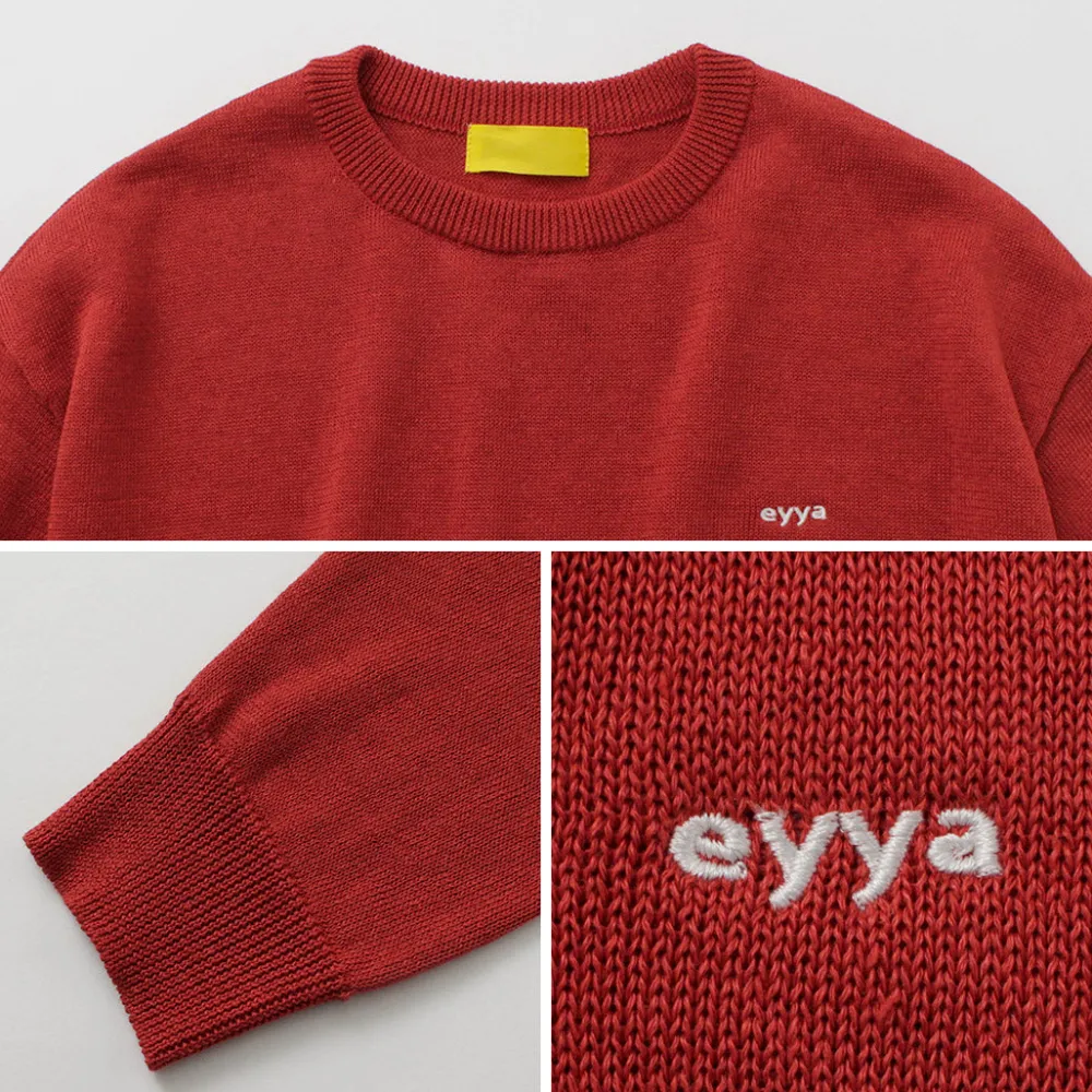 EYYA Knits^/ Linen Crew Neck Summer Knit