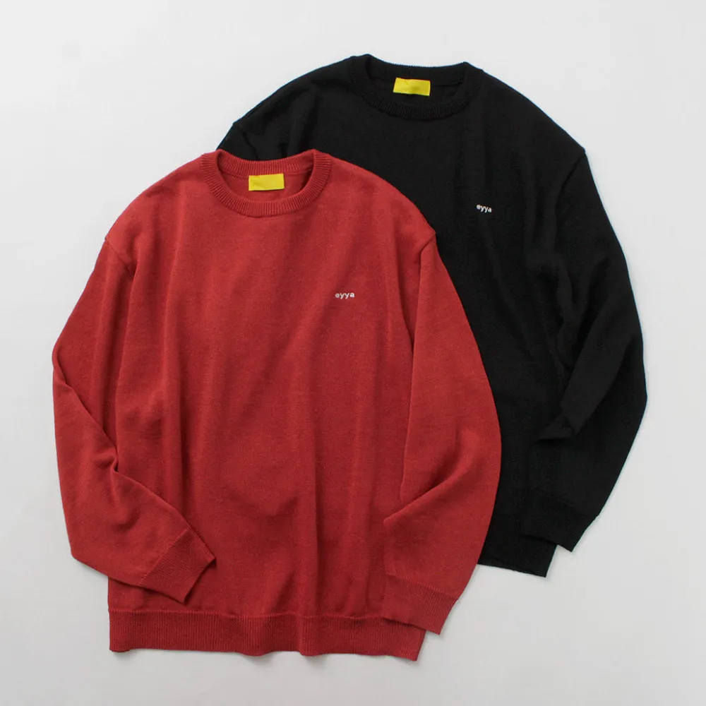 EYYA Knits^/ Linen Crew Neck Summer Knit