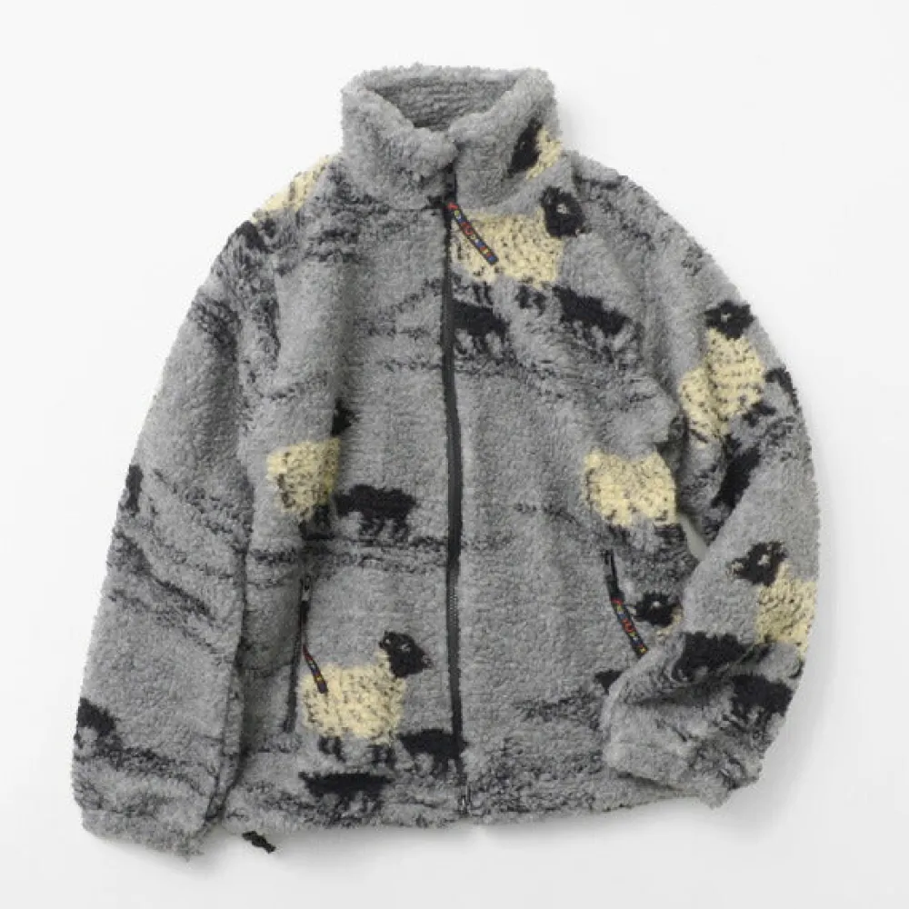 FARFIELD ORIGINAL Jackets^/ Jacquard Woven Boa Fell Jacket