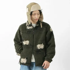 FARFIELD ORIGINAL Jackets^/ Jacquard Woven Boa Fell Jacket