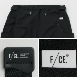 F/CE. Trousers^F/CE. / Lightweight balloon cropped pants black