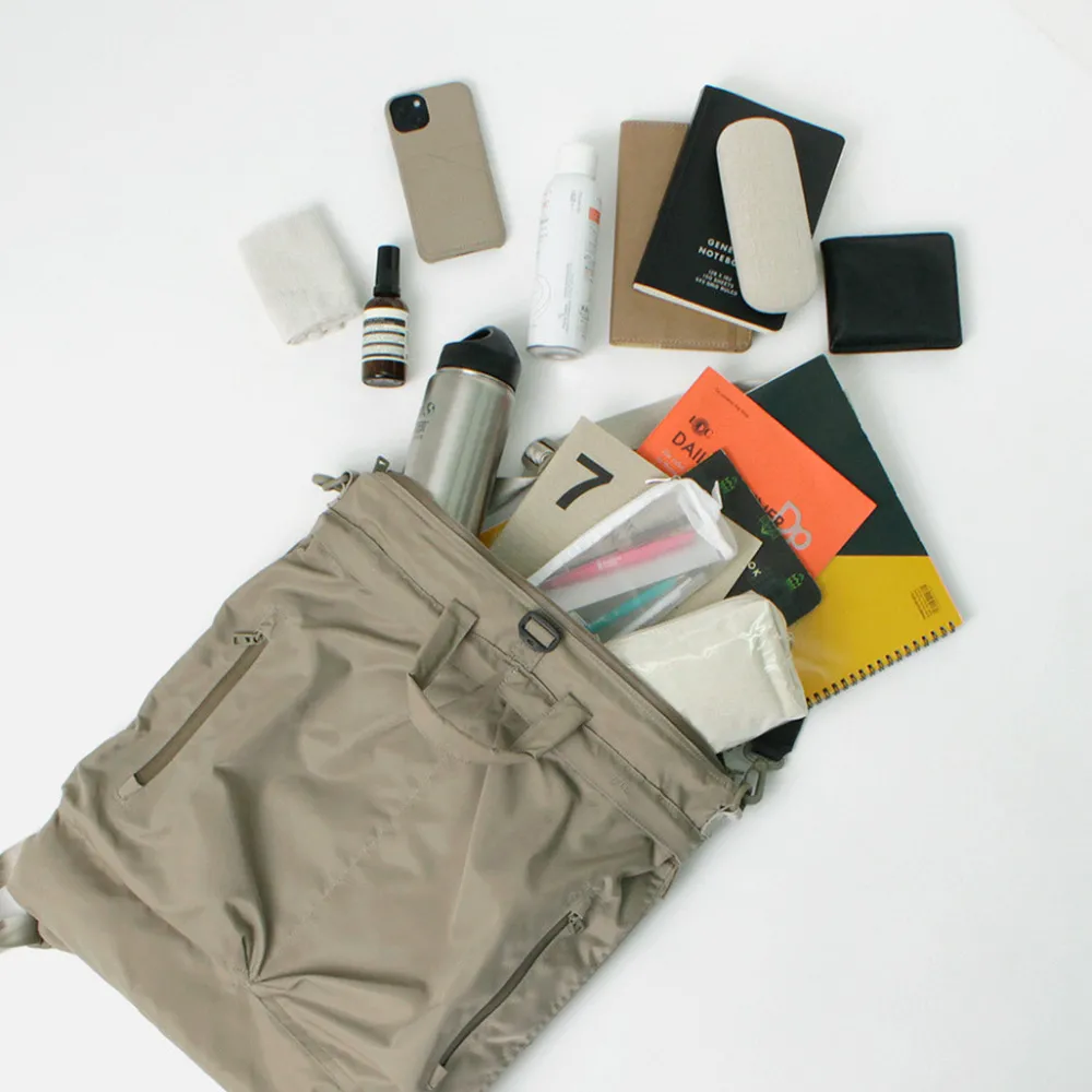 F/CE. Shoulder Bags|Backpacks^F/CE / Recycle twill 3-way helmet bag