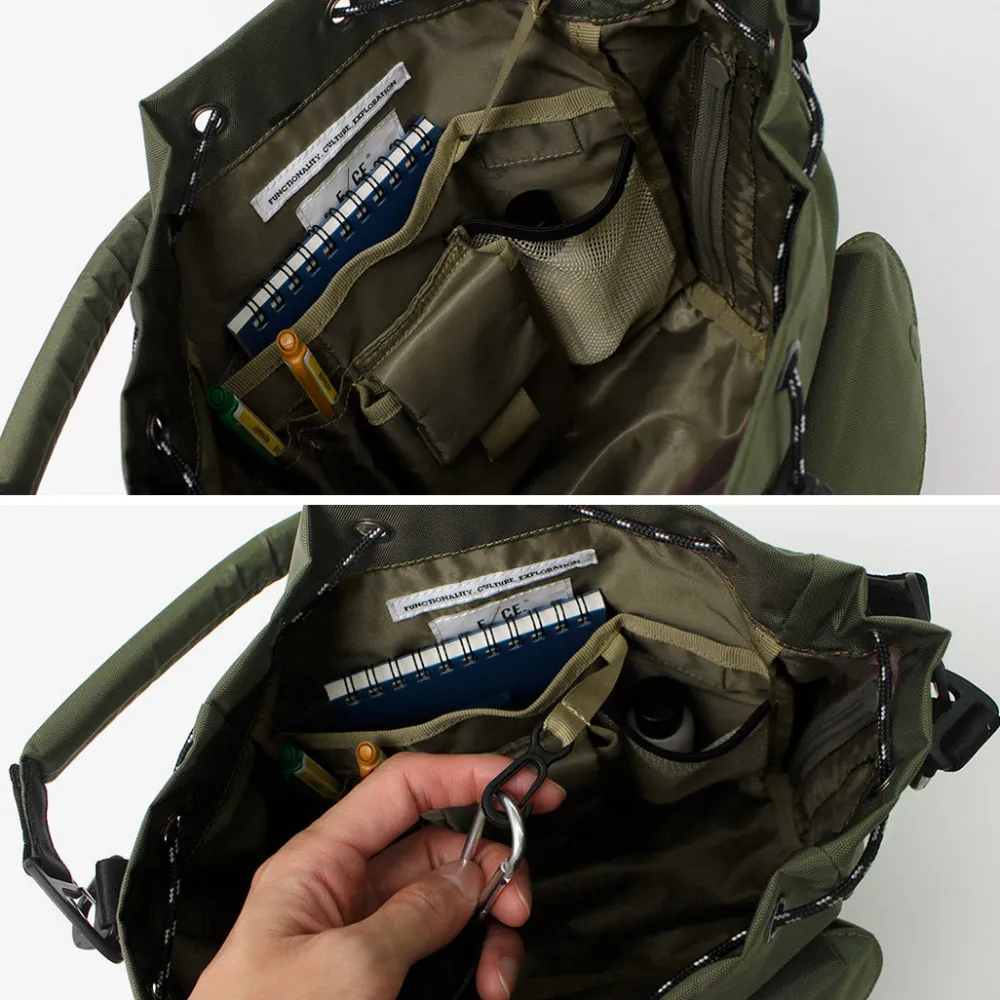 F/CE. Tote Bags|Shoulder Bags^F/CE. / Tactical 2-way drawstring bag