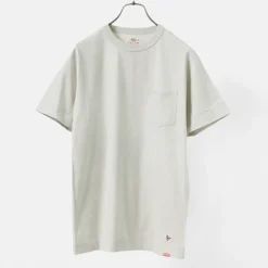 FELCO × HEALTH KNIT T-Shirts^/ Crew Neck Pocket Tee