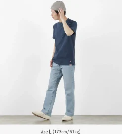 FELCO × HEALTH KNIT T-Shirts^/ Crew Neck Pocket Tee