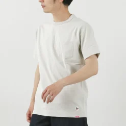 FELCO × HEALTH KNIT T-Shirts^/ Crew Neck Pocket Tee