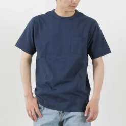 FELCO × HEALTH KNIT T-Shirts^/ Crew Neck Pocket Tee