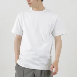FELCO × HEALTH KNIT T-Shirts^/ Crew Neck Pocket Tee
