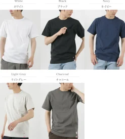 FELCO × HEALTH KNIT T-Shirts^/ Crew Neck Pocket Tee